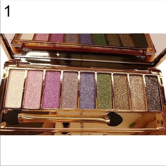 Other - 9 Beautiful Pallet of Glitter Shadow